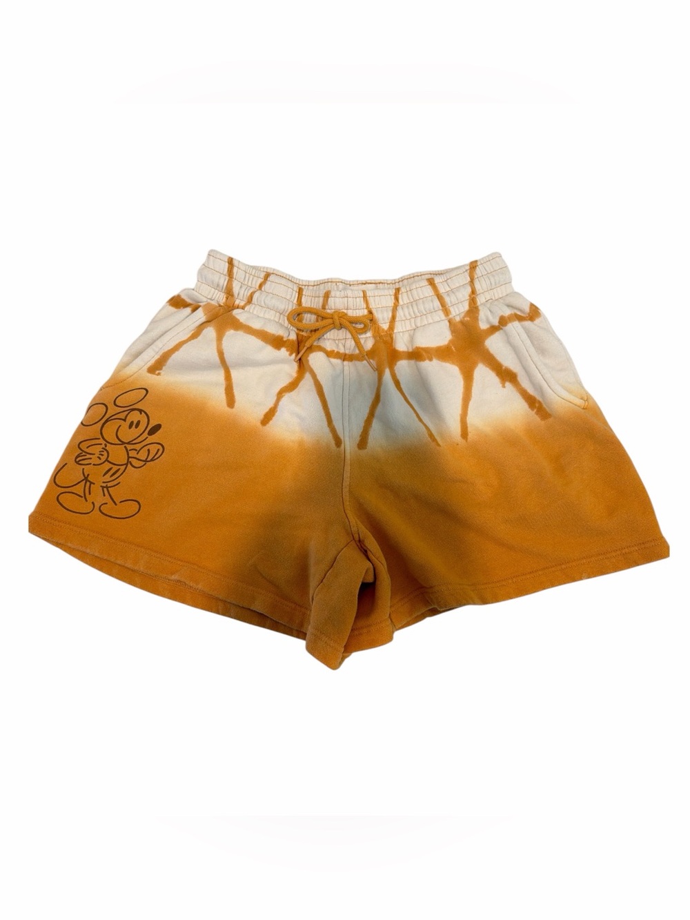 DISNEY MICKEY MOUSE Batik Dyed Shorts size x small